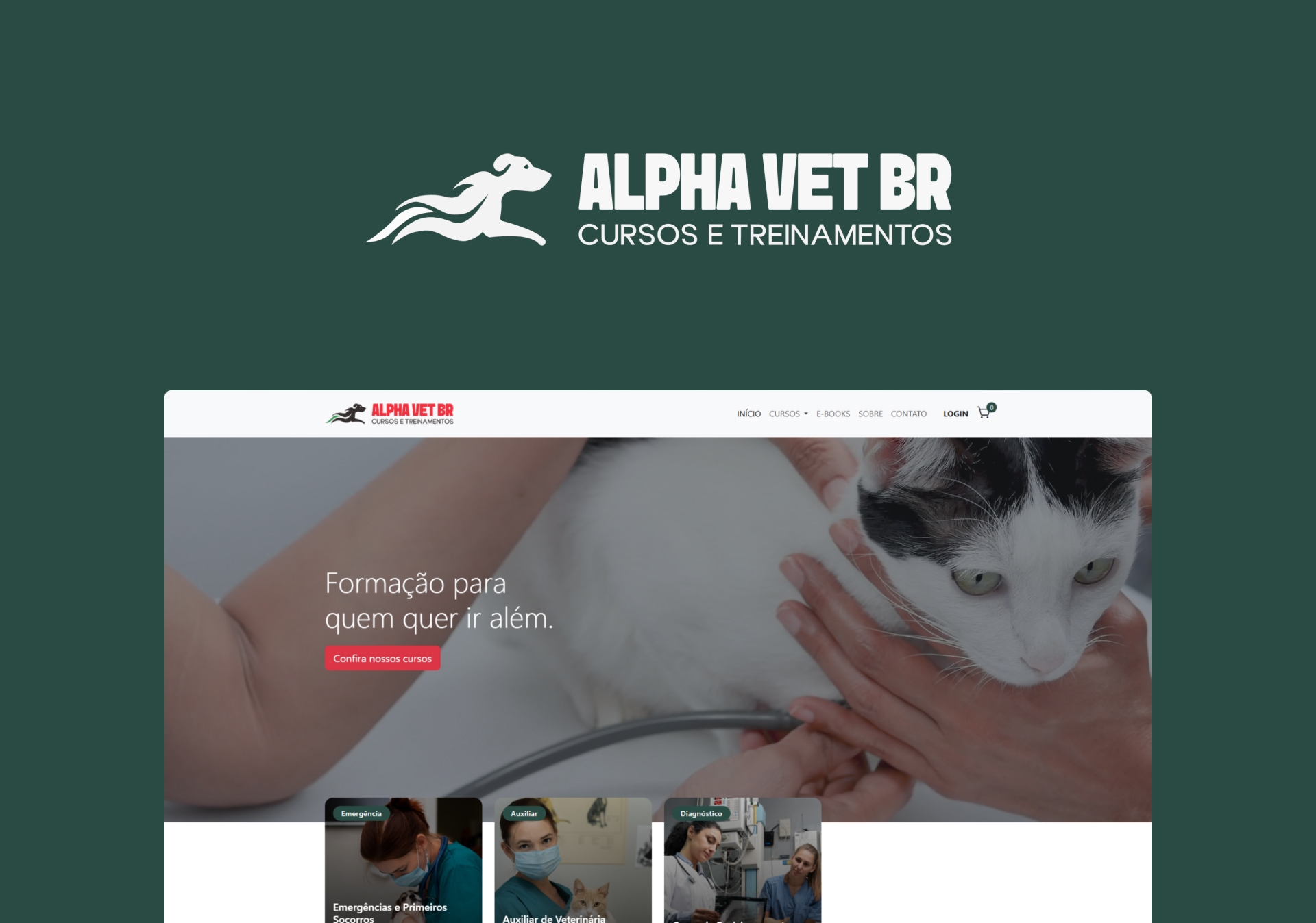 Alpha VET BR - JNeris | Designer, Front-end Developer