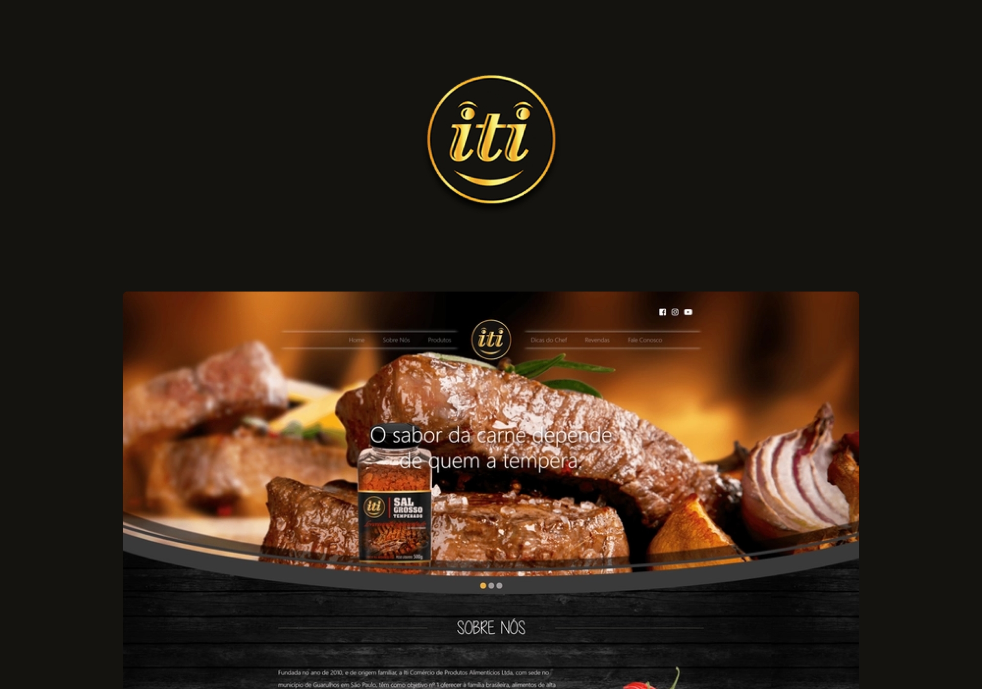 Iti Alimentos - JNeris | Designer, Front-end Developer